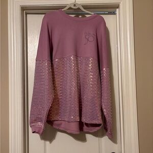 Walt Disney World 50th Anniversary Pink Sequin Spirit Jersey